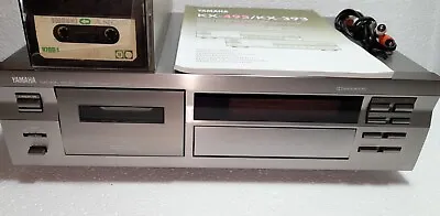 Kaufen Yamaha  KX-493 HIFI Stereo Kassettendeck *Mit Anleitung *Mit 15 Kassetten * TOP* • 139.99€