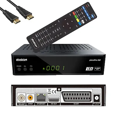 Kaufen Receiver Edision Piccollino S2 HD DVB-S2 Vorsortiert Sat Scart Edison Picco • 46.90€