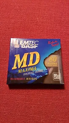 Kaufen EMTEC/BASF MD Minidisc Maxima Digital Audio 80 OVP Neu • 8.99€