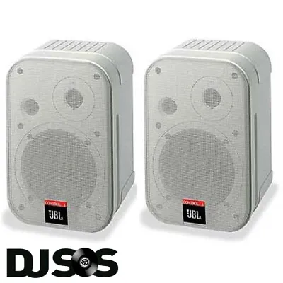 Kaufen Paar JBL Control 1 Pro Kompakt Einbau Lautsprecher Weiß DJ PA HIFI STUDIO 70w RMS • 174.33€