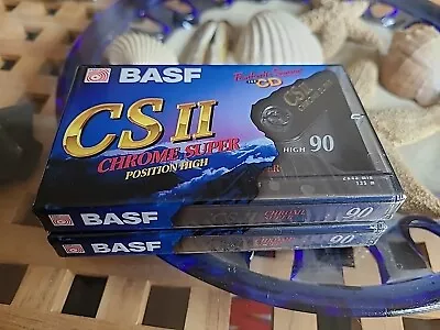 Kaufen MC, Cassette, Audio, Leerkassette BASF  CS II Chrome  90, Neu Verpackt, C90 #3 • 8.95€