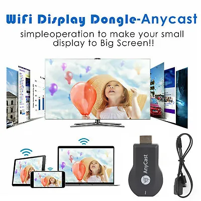 Kaufen 4K M4+ Air Play HDM TV Stick WIFI Empfänger Anzeigen Dongle Streamer • 15.59€