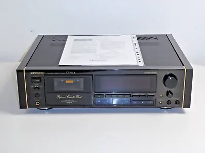 Kaufen Pioneer CT-91a High-End Tape Deck Im Urushi Design, Serviced, 2 Jahre Garantie • 1,999.99€