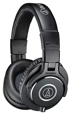 Kaufen Audio-Technica ATH-M40x Kopfhörer Komfort Faltbar Adapter Kabel Tasche Schwarz • 132€