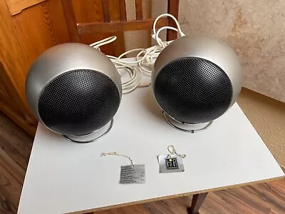 Kaufen 2 Lautsprecher Grundig Hi-Fi 310 Kugelbox + 2 Ständer Vintage 70er • 199€