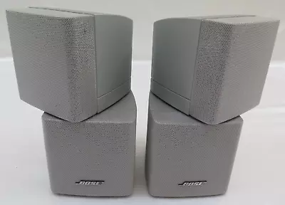 Kaufen BOSE Doppel-Cube 2 Stück Lautsprecher Silber Lifestyle Acoustimass 10 15 Cubes • 89€