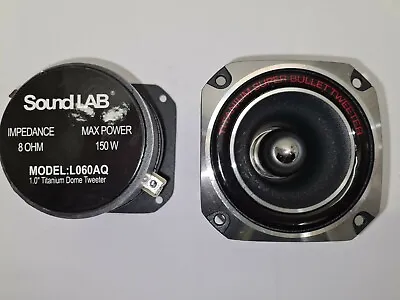 Kaufen Soundlab L060AQ 80mm Ringradiator Hochtonhorn 8 Ohm Hochtöner Tweeter 2Kt. • 42.65€