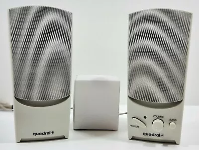 Kaufen Quadral SM 240 Aktiv-Lautsprecher 240Watt PMP0 Baßreflex HiFi-Qualität Neu • 14.90€