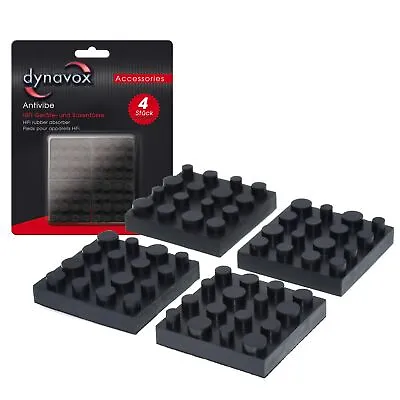 Kaufen Dynavox Antivibe-Füße Für Geräte Und Lautsprecher, Boxenfüße, Füsse 40 X 40 Mm • 6.99€