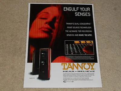 Kaufen Tannoy D-700 Lautsprecher Ad, 1996, 1 Page, Artikel, Schöne • 6.65€