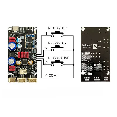 Kaufen Digitales Decoder Board Bluetooth-kompatibles 5.1-Empfangsmodul QCC5125 QCC3034 • 29.62€