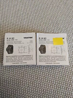Kaufen 2x VISATON R 10 SC 4Ohm 10cm Breitbandlautsprecher Lautsprecher Breitbänder 4  • 24€