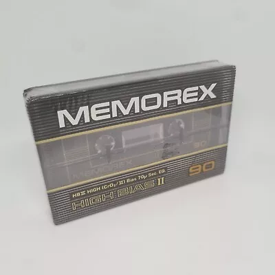 Kaufen Memorex High Bias II 90 MC Kassette Tape NEU Und OVP Unbespielt Audio • 19.99€
