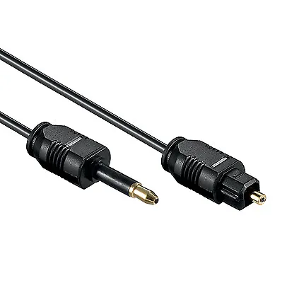 Kaufen 2m Optisches Digital Audio Kabel | LWL | Toslink / Mini Toslink 3,5 Mm Klinke • 3.98€