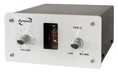 Kaufen Dynavox Röhren-Phono-Vorverstärker TPR-2 MM MC Line Silber • 219€