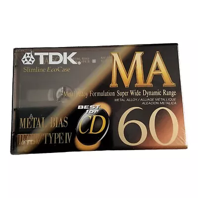 Kaufen TDK MA-60.Audio-Cassette,MC,Leer Kassette.Neu&Ovp. • 20€