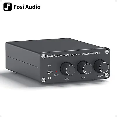 Kaufen Fosi Audio TB10A 2 Kanal Stereo Audio Verstärker Empfänger Mini Hi-Fi Class D DE • 55.19€