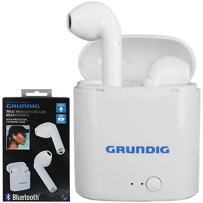 Kaufen Grundig In-Ear Kopfhörer Bluetooth Headset Ohrhörer Stöpsel Kabellos Ladebox MP3 • 20.90€