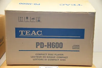 Kaufen Teac PD-H600 High-end CD, MP3 CD Player In Schwarz Mit OVP Und Fernbedienung! • 549€