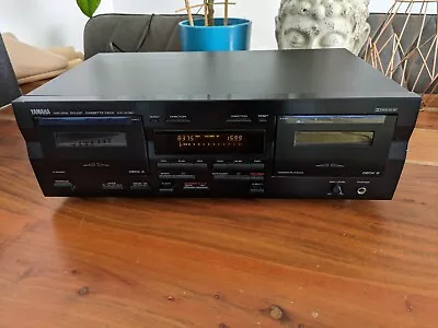 Kaufen Yamaha KX-W321 Natural Sound Doppel Tape Kassetten Deck 2-Auto Reverse Neuwertig • 76.99€