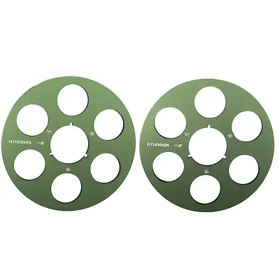 Kaufen 🍺2X Hochwertige Green Tape Reel Für TEAC X10 10.5'' 1/4'' Tape Record • 105.58€