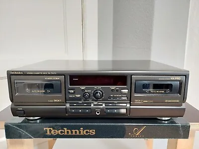 Kaufen Technics RS-TR 474 Tape Doppel Kassettendeck + Anleit. -gereinigt/geprüft - Top! • 129.99€