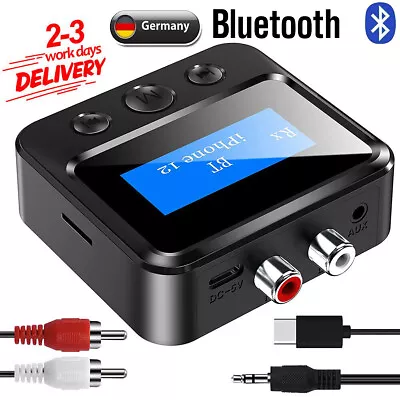 Kaufen Bluetooth 5.0 Transmitter Musik Stereo Sender Adapter Receiver Audio Empfänger • 19.99€