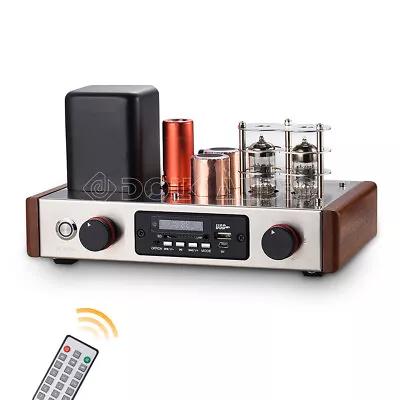 Kaufen HiFi Klass A Vakuumröhren-Vorverstärker Bluetooth Stereo Audio Preamp USB Player • 219.99€