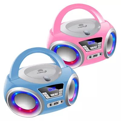 Kaufen CD-Player Boombox CD-Radio Tragbares Kinder Radio Kompaktanlage In 2 Farben • 49.90€