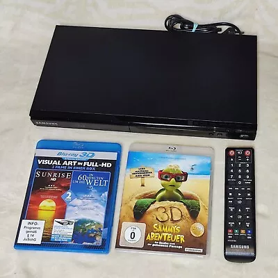 Kaufen ✅ Samsung BD-E5500 3D Blu-Ray DVD Disc Player Apps DIGITAL OUT + 3x 3D Filme  • 55€