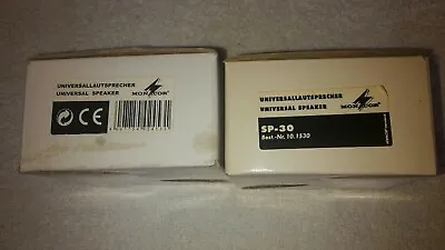 Kaufen 2x 10cm 4  Breitbänder Bass Lautsprecher Auto + Hifi Monacor SP-30 PAAR • 52€