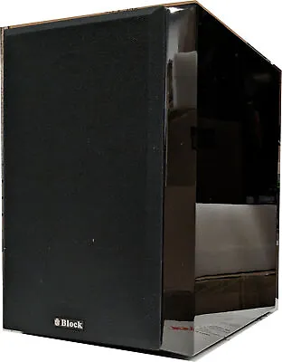 Kaufen Block S-100 3-Wege-Bassreflex Lautsprecher (Paar), Klavierlack Schwarz • 450€