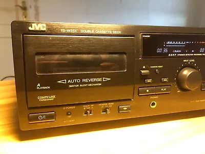 Kaufen JVC TD-W254 Double Cassette Deck - Tapedeck - Recorder - Kassettendeck • 4.50€
