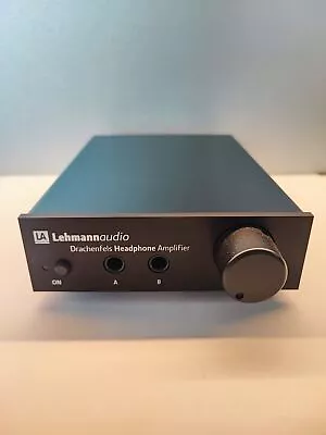 Kaufen Lehmann Audio Drachenfels Kopfhörerverstärker Schwarz Auspackgerät • 479€