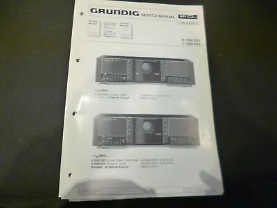 Kaufen Original Service Manual Schaltplan Grundig   R 1000DPL V 1000 DPL • 11.90€