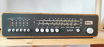 Kaufen Saba HiFi Tuner TS 80 Studio G Vintage Minimalistische Design • 1€