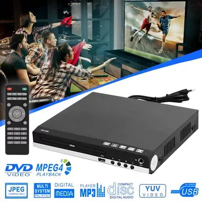 Kaufen Für TV Player VCD CD DVD UHD Spieler Mit HDMI USB AV Anschluss & Fernbedienung • 33.90€