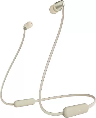 Kaufen SONY WI-C310N In-Ear Kopfhörer Kabellose Bluetooth Ohrbügel-Kopfhörer Gold/beige • 34.95€