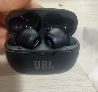 Kaufen JBL Wave 200 TWS Wireless In-Ear Bluetooth Kopfhörer Headset Schwarz Kabellos~~ • 34.50€