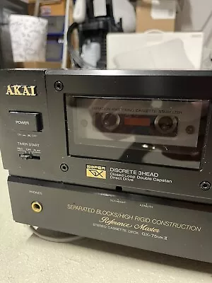 Kaufen Akai Stereo Cassette Deck Gx-75 Mk Ii • 299€