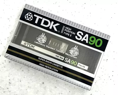 Kaufen TDK SA 90 Type II Position High MC Audio Cassette Tape SA90 Japan Neu/OVP/Sealed • 27.50€