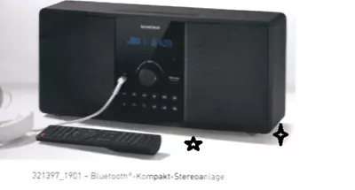 Kaufen Bluetooth Stereoanlage Kompakt Mp3 CD Radio Tuner Aux Fernbedienung USB Player • 68.99€