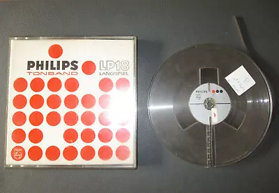 Kaufen Philips 18 Cm Tonbandspule Kunststoff Tonband Spule + Kassette • 10€
