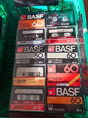 Kaufen 30 Stück Basf Kassetten  Tape Sammlung Lot10 • 20€