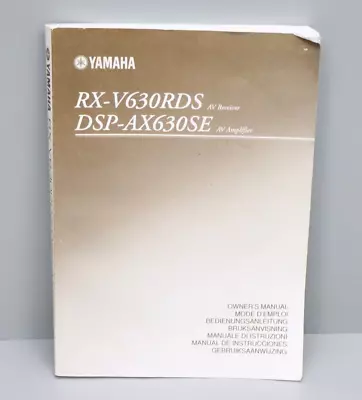 Kaufen Bedienungsanleitung-Operating Instructions Für Yamaha RX-V630 RDS,DSP-AX630 SE  • 5.28€