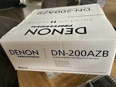Kaufen Denon Professional DN-200ZAB 20watt 4ohm/70v/100v Amplifier With Bluetooth! NOS • 250€