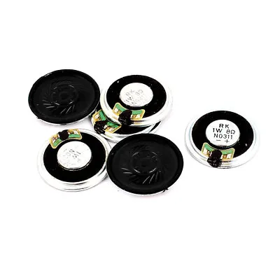 Kaufen 6 Stück Leistung 1W 36mm Durchmesser 8 Ohm Interner Mini Magnet Lautsprecher • 12.84€