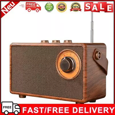 Kaufen Retro Radio Speakers High Fidelity Fm Radio Wireless For Outdoor Travel Camping • 33.07€