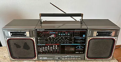 Kaufen SHARP GF-7850 Stereo Radio Kassetten Rekorder Boombox Ghettoblaster Weltempfänge • 129€