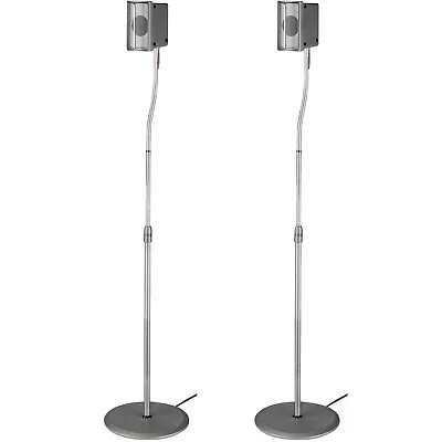 Kaufen Hama 2x Lautsprecherständer Paar Boxenständer Höhenverstellbar Ständer Halterung • 36.90€